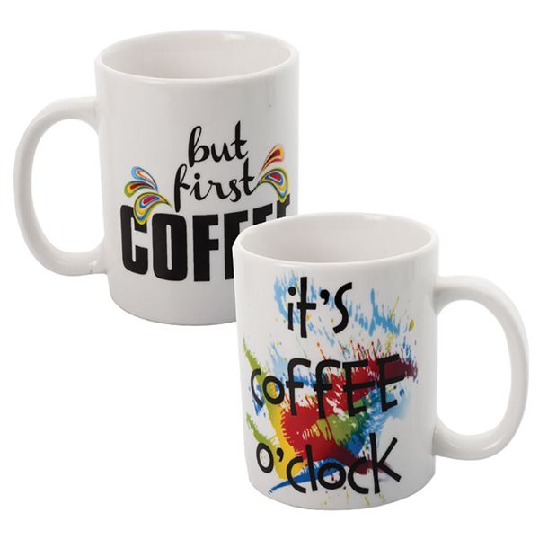 Bulk Pack x 2 Novelty Mug Jumbo - 700ml Coffee