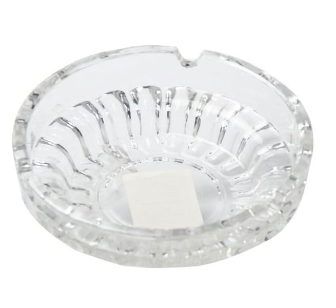 Bulk Pack x 6 Ashtray Glass - 11cm Round