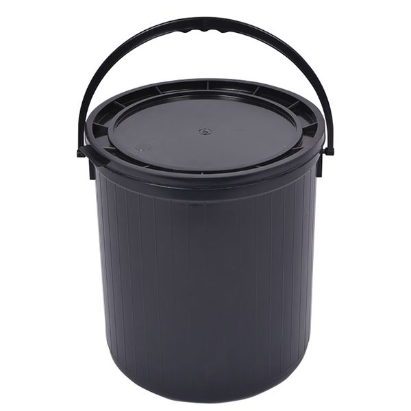 Bulk Pack x 3 Bucket Plastic 20 Litre With Handle &amp; Lid