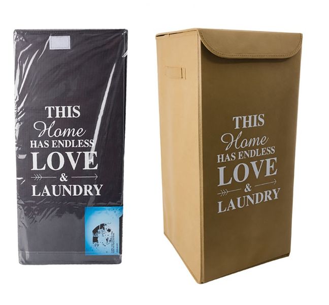 Bulk Pack x 2 Laundry Basket Non-Woven 60x30cm