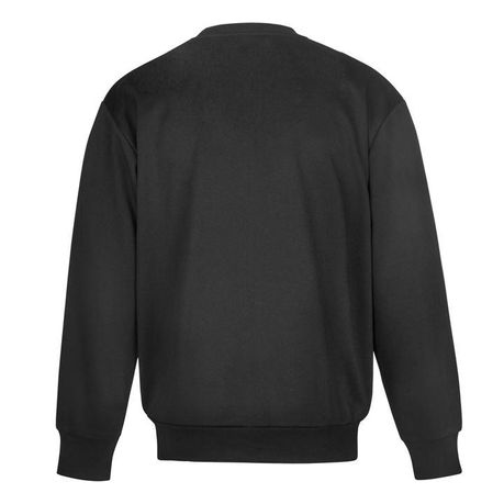 mens black crew neck sweatshirt