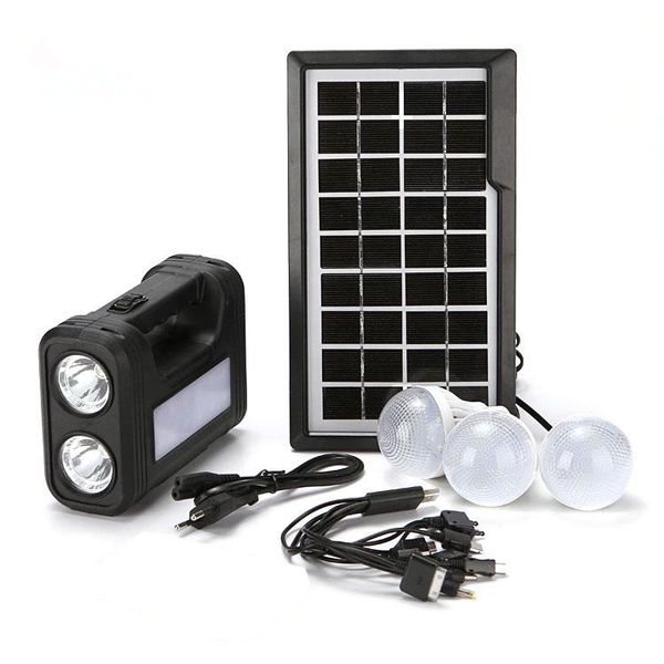 Portable Solar Panel Lithium Battery Home Solar System - GD8017