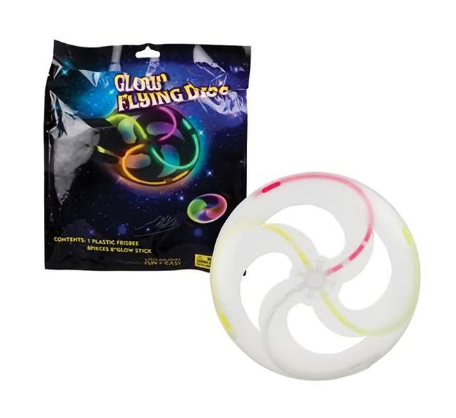 Bulk Pack x 4 Glow Stick Frisbee