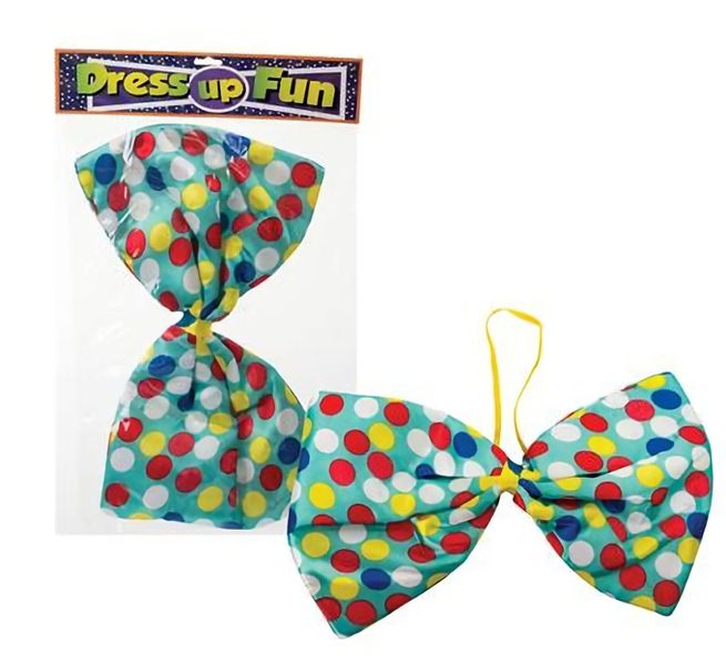 Bulk Pack x 4 Dress Up Accesories Clown Bowtie