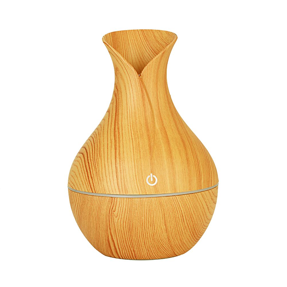 USB LED Wood Grain Aroma Humidifier | Shop Today. Get it Tomorrow ...