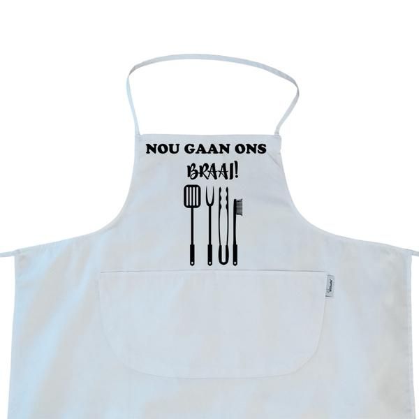 Mugnolia Nou Gaan Ons Braai Apron