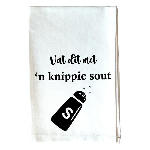 MugNolia Vat Dit Met 'n Knippie Sout Tea Towel