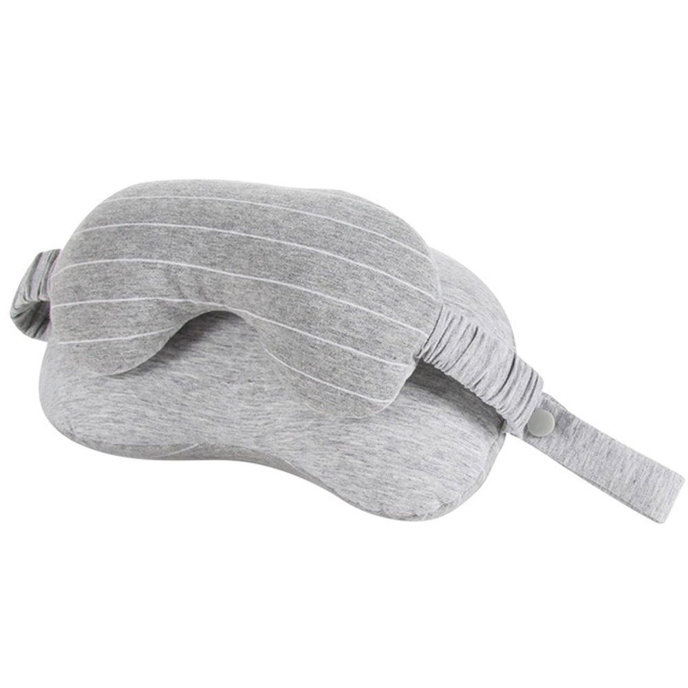 2 In 1 Portable Travel Sleeping Eye Mask PillowGray Shop Today. Get