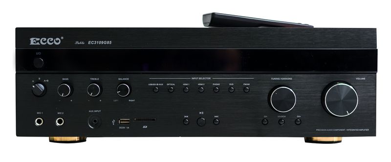ECCO Dynamic High Quality Audio/Video Amplifier Receiver – EC3109G85