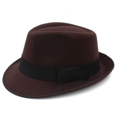 brown fedora womens