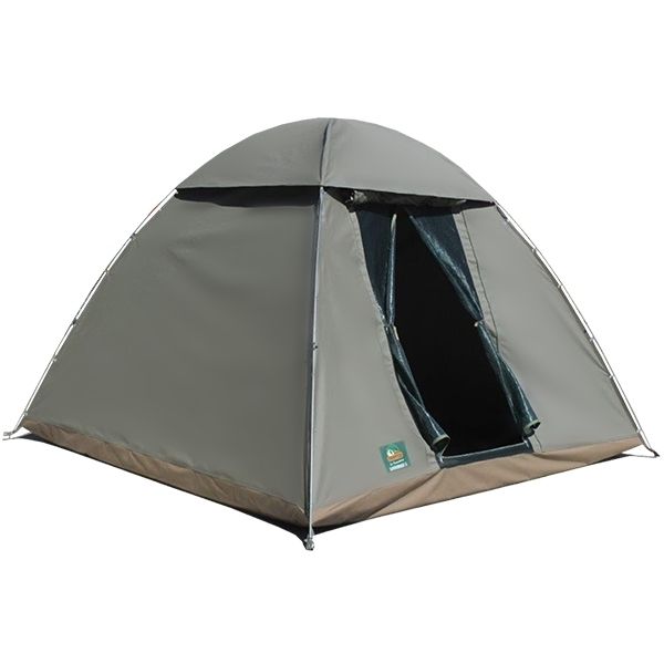 Tentco Savannah 5 Bow Canvas Dome Tent 4-5 Person - 3mx3mx2.2m