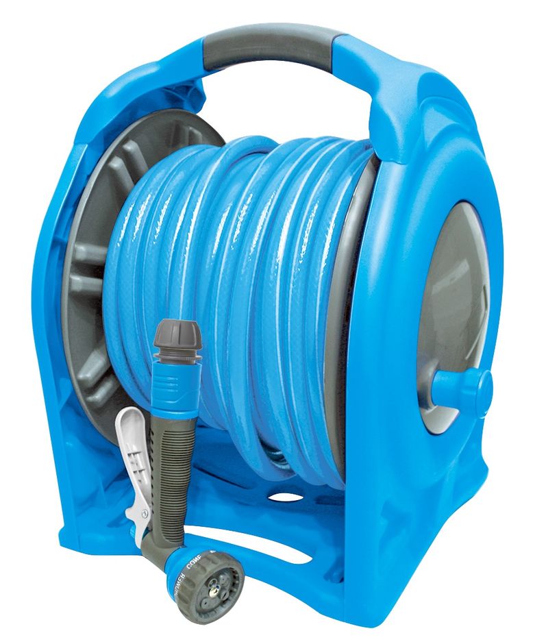 Hose Reel Hose Pipe Set Garden Wall Mounted 25m | Shop Today. Get it ...