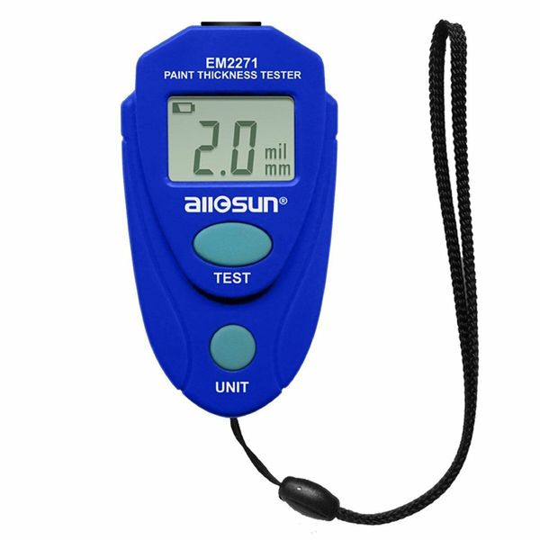 Digital Painting Thickness Meter LCD Car Coating Thickness Gauge Tester