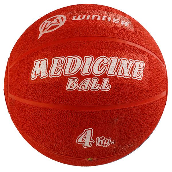 Winner Medicine Ball- Rubber (4Kg)