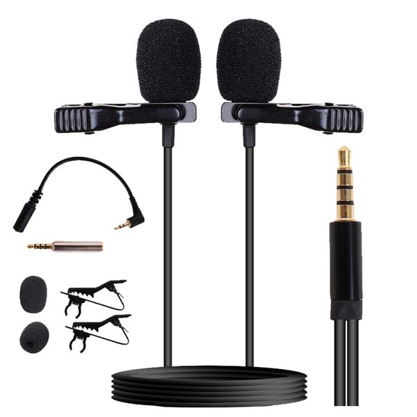 Professional Lapel Clip-on Interview Microphone