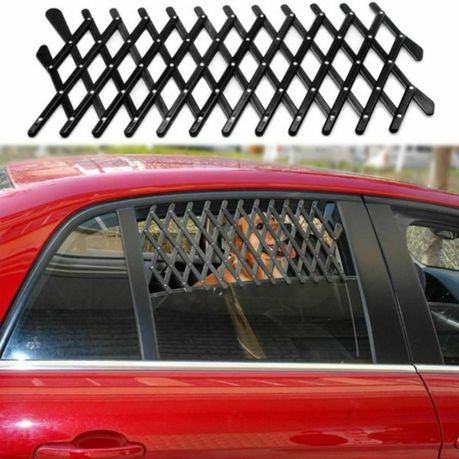 Car window clearance protector for dogs