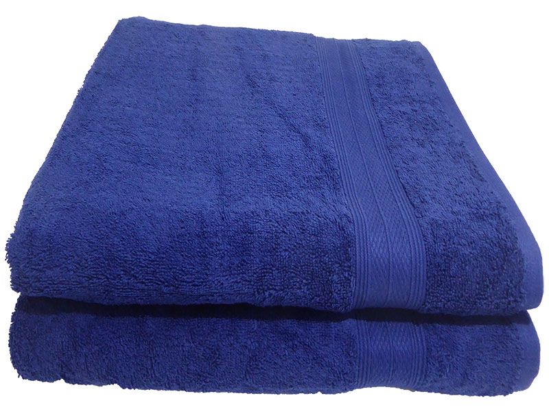 Plush 450GSM Bath Sheet 090x150cm (2 Piece) - 100% Cotton