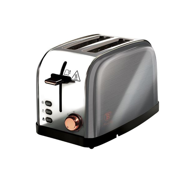 Berlinger Haus Stainless Steel 2-Slice Toaster - Moonlight Collection