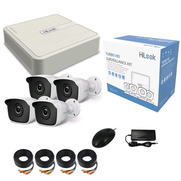 Brite - Led 4 Channel CCTV, Hilook HD CCTV Kit