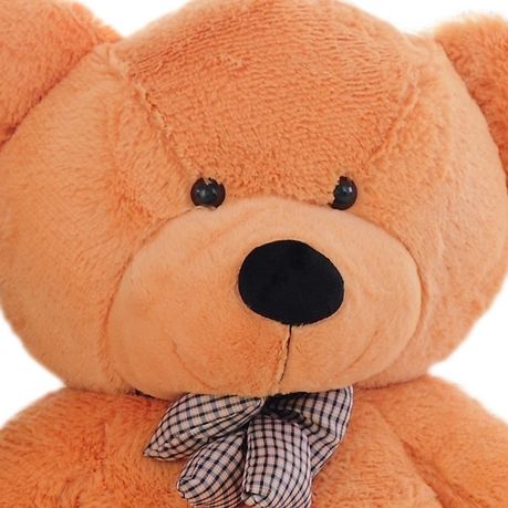 TANOTIB Cuddly Plush Teddy Bear w Bowtie - Giant - 160cm - Light