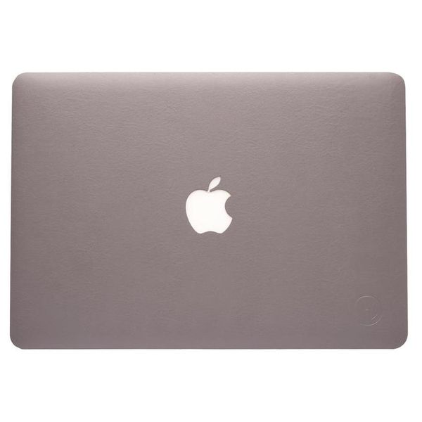 Synthetic Leather Skin Cover for Apple's MacBook Air 11 Inch - Grey