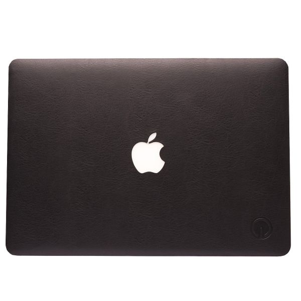 Synthetic Leather Skin Cover for Apple's Macbook Pro 15 Inch - Matte Black