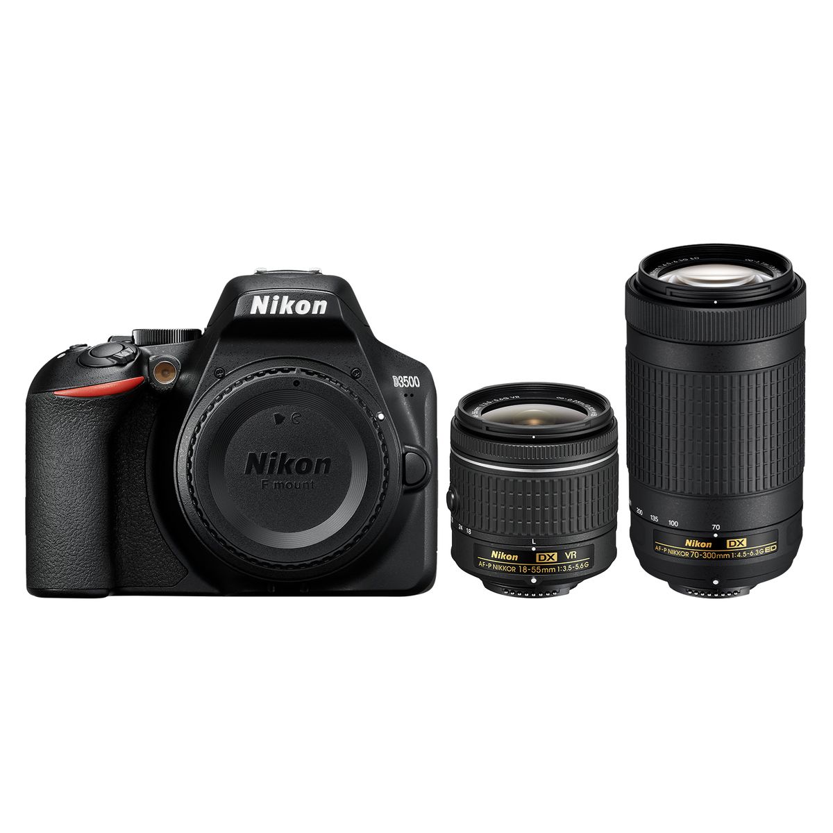 Nikon D20 DSLR 20.20MP Twin Lens Bundle