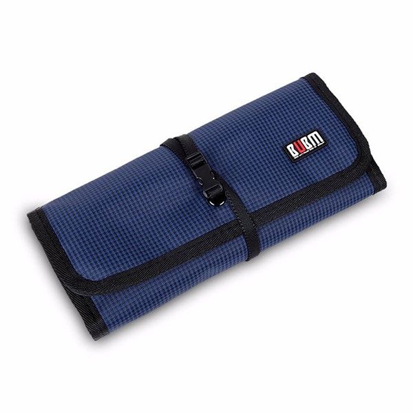 BUBM Cable &amp; Gadget Roll-Up Storage Bag