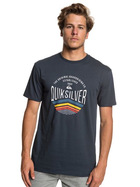 Quiksilver Men T-Shirt - Blue Nights Image