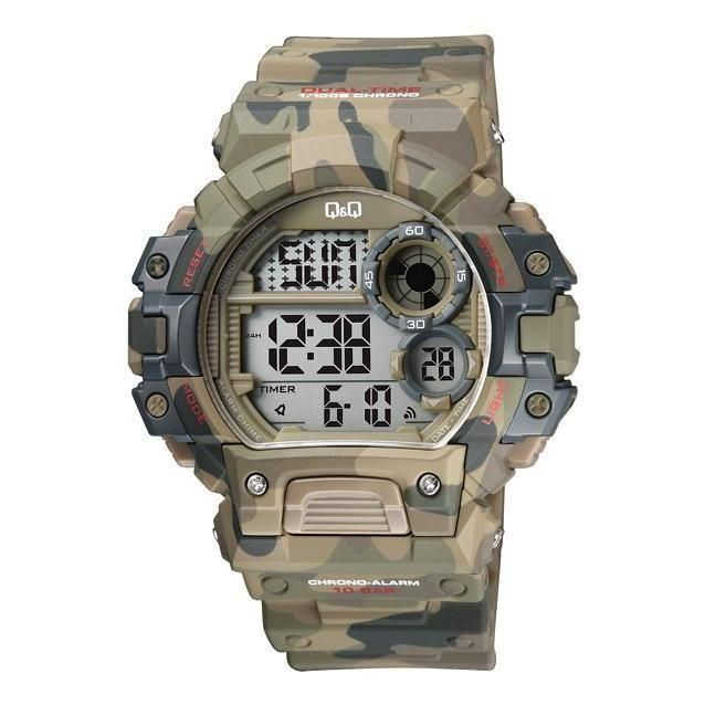 Q&Q Gts Outdoor Plastic Digital Dial Watch - M144J005Y | Buy Online in ...