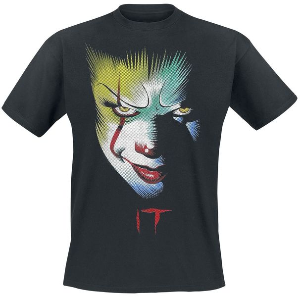 Rock Ts IT Pennywise Face T-Shirt