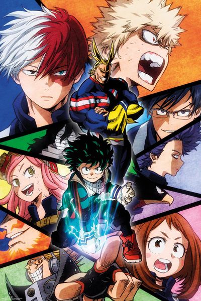 My Hero Academia - Group Poster
