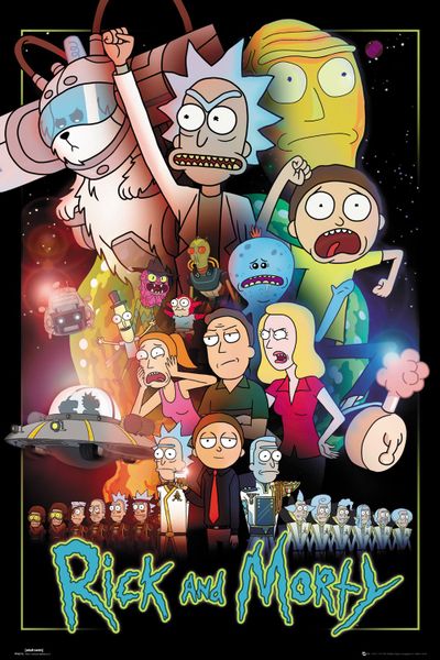 Rcik and Morty - Wars Poster