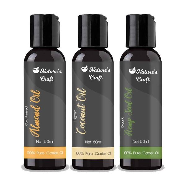 Nature's Craft - Carrier Oil Starter Gift Set 3 x 50ml