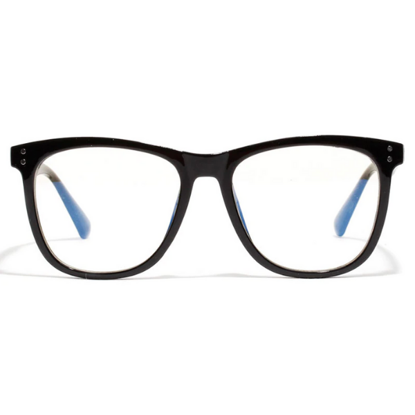 Shweet Shades Black Square Frame Anti-Blue Light Glasses
