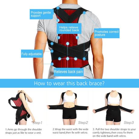 Posture Corrector Back Support Brace Shop Today. Get it Tomorrow takealot