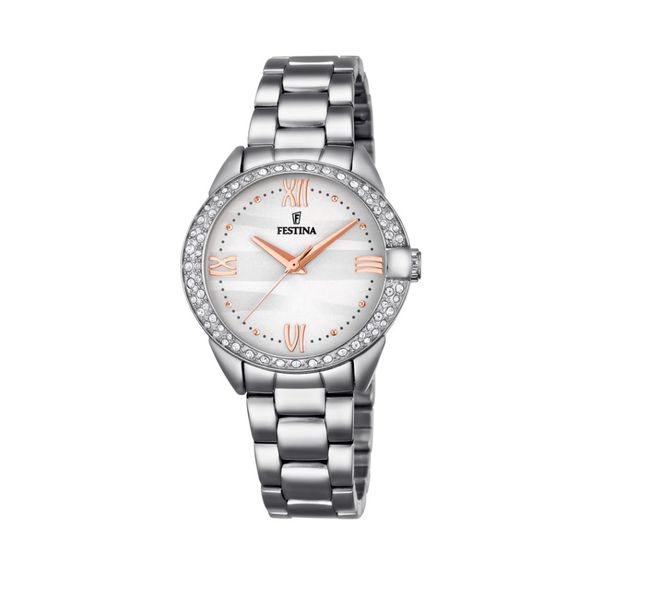 Festina Made Moiselle Analogue Ladies Wrist Watch - Silver F16919-1