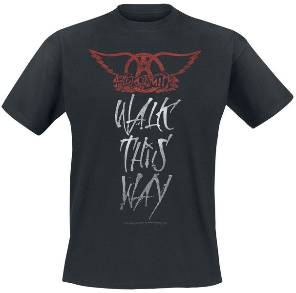RockTs Aerosmith Walk This WayT-Shirt