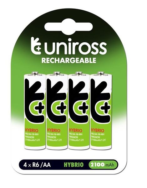 Uniross AA Rechargeable Batteries