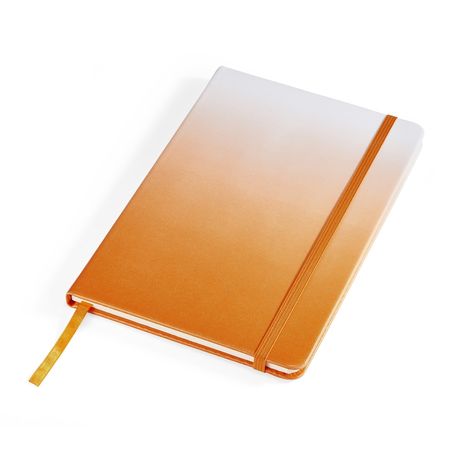 Hardcover Orange Journal Notebook A5 Size with Gift Box