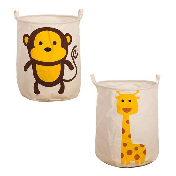 Toy Basket Monkey &amp; Giraffe