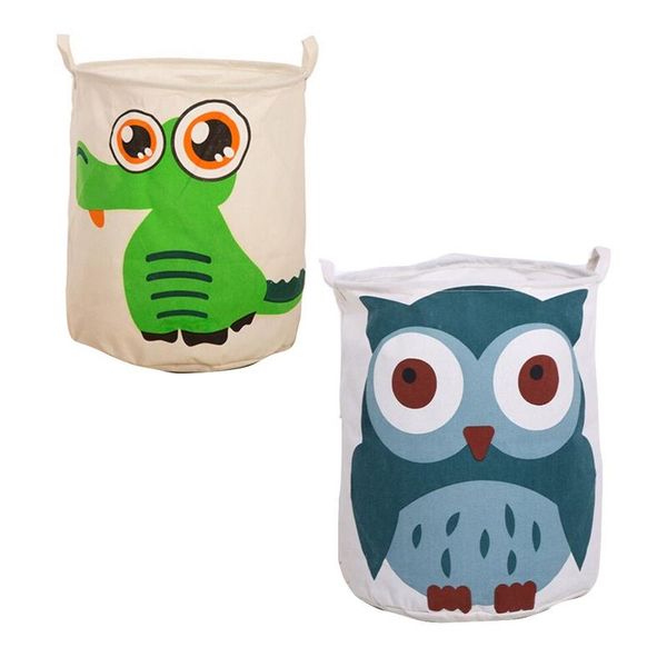 Toy Basket Croc &amp; Owl
