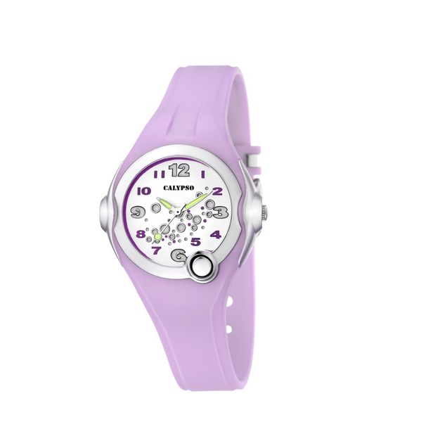 Calypso Analog Bicolor Kids Watch White - Tweens Collection