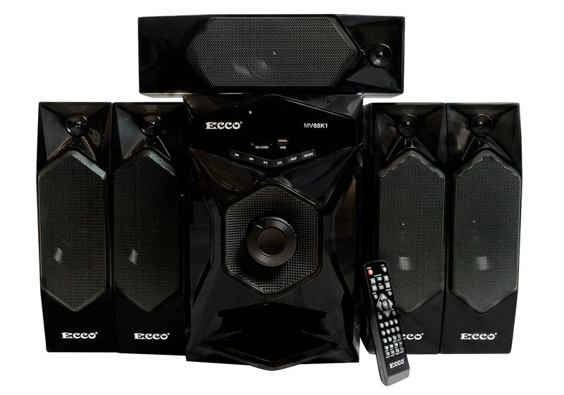 ECCO 5.1 Stylish High Quality Home Speaker System - MV88K1