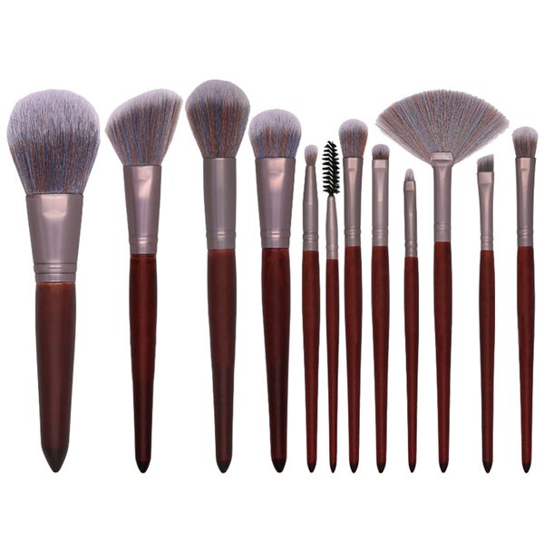 12 Pieces Professional Makeup Brush Kit