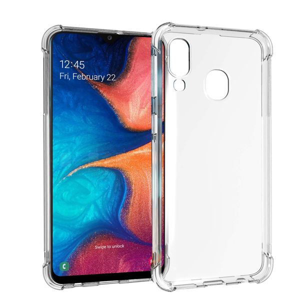 Protective Shockproof Gel Case Compatible with Samsung Galaxy A20