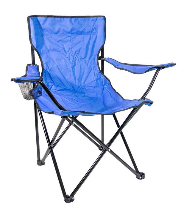 Blue Camping Chair - Medium (135kg) | Shop Today. Get it Tomorrow ...