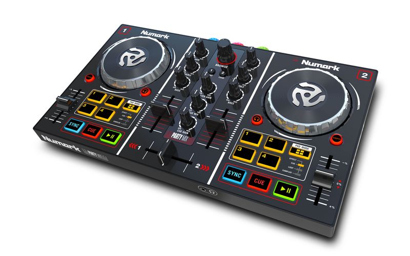 Numark Party Mix - Two-Channel Plug-And-Play DJ Controller