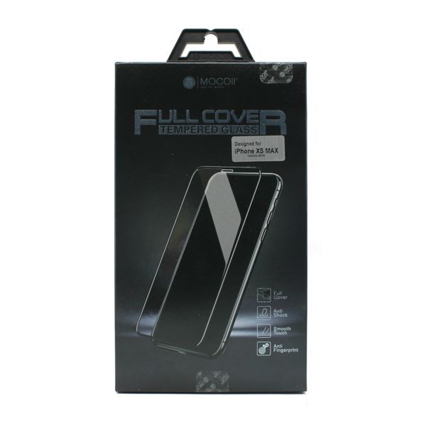 Mocoll 2.5D Tempered Glass Full Cover Screen Protector iPhone XS Max Black
