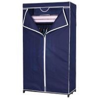 Wildberry Single Shelf and Hanging Fabric Wardrobe | Buy Online in ...